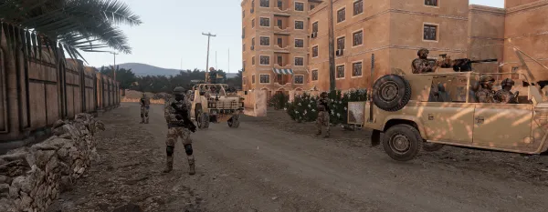 Photograph from Special Deployments XXIII - Operation Gamble (BAF-SAS)