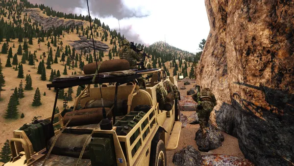 Photograph from Operation Fulcrum (2013) XXXV - Dust Runner