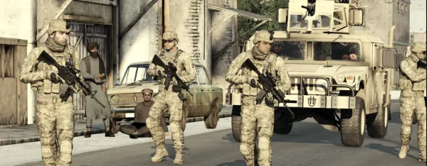 Photograph from Training Exercise 96 - T-II Core Infantry (ROE, Contact Reporting)