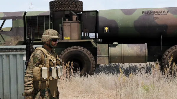 Photograph from Training Exercise 284 - T-II Combat Support: Support Engineers