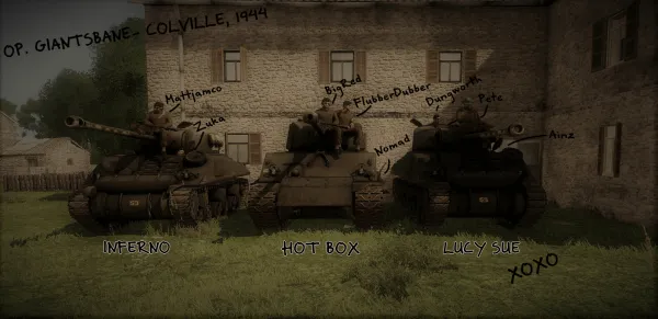 Photograph from Operation Giantsbane (1940s) VI - Collville Offensive