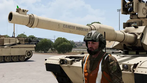 Photograph from Training Exercise 296 - T-III Cavalry: MBTs