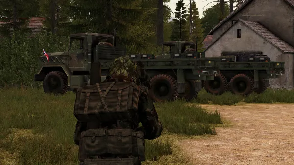 Photograph from Operation Everglade (1984) XIII - Bulldoze