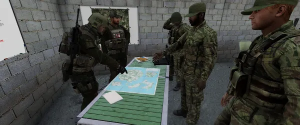 Photograph from Training Exercise 287 - T-I Cavalry: Basics