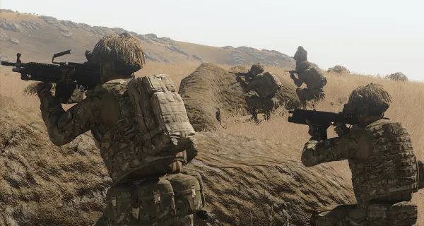 Photograph from Operation Fulcrum (2013) IV - A break in the clouds