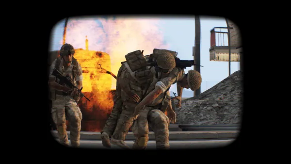 Photograph from Operation Honeybadger (2001) XXXII - Battle of Basra (Part IV: Bravo Platoon)