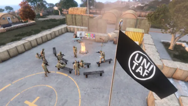 Photograph from Training Exercise 9 - Support FTX