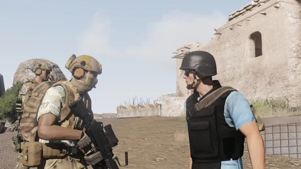 Photograph from Operation Brimstone (2014) LVI - Danger Line