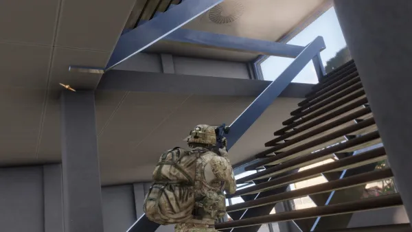 Photograph from Training Exercise 9 - Support FTX