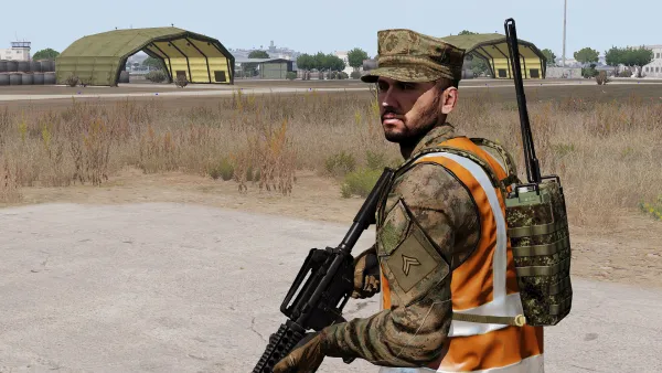 Photograph from Training Exercise 284 - T-II Combat Support: Support Engineers