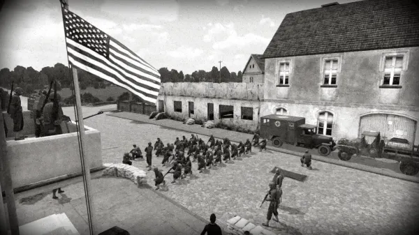 Photograph from Operation Giantsbane (1940s) XXXIII - Vierville-sur-Mer (Part II)