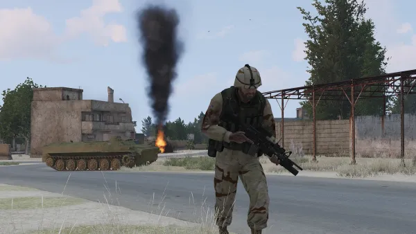 Photograph from Operation Honeybadger (2001) XVIII - The Defense of Dilshad