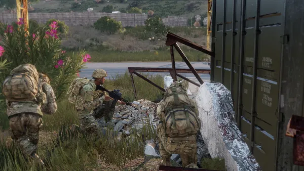 Photograph from Training Exercise 9 - Support FTX